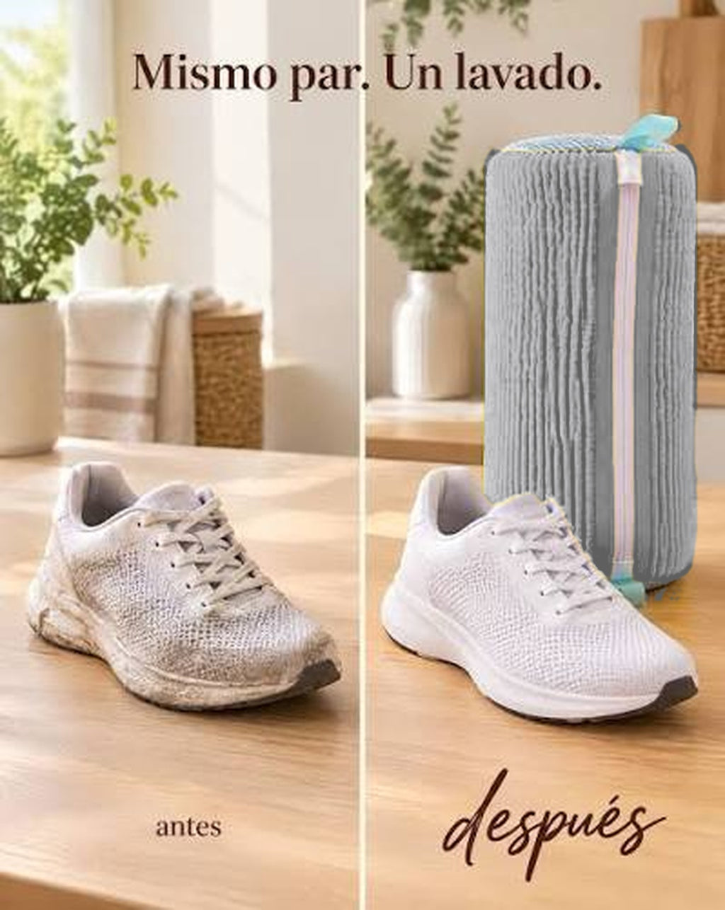 Funda para Lavar Zapatos en Lavadora